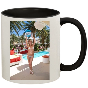 Sara Jean Underwood 11oz Colored Inner & Handle Mug