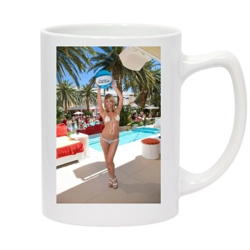 Sara Jean Underwood 14oz White Statesman Mug