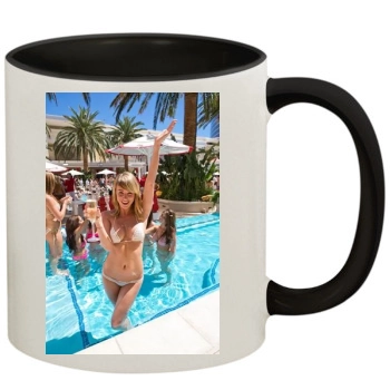 Sara Jean Underwood 11oz Colored Inner & Handle Mug