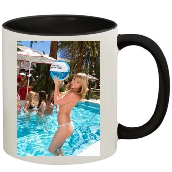 Sara Jean Underwood 11oz Colored Inner & Handle Mug