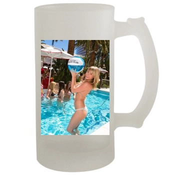 Sara Jean Underwood 16oz Frosted Beer Stein