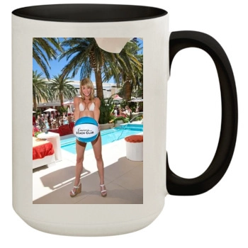 Sara Jean Underwood 15oz Colored Inner & Handle Mug