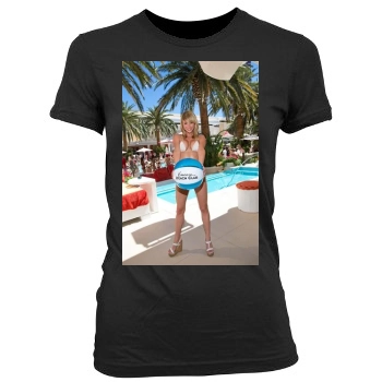 Sara Jean Underwood Women's Junior Cut Crewneck T-Shirt