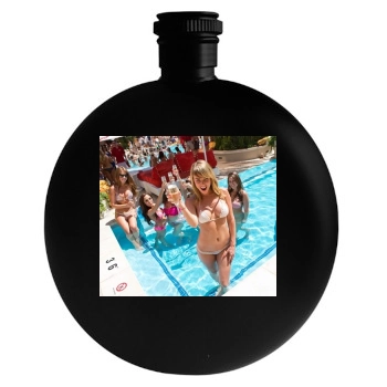 Sara Jean Underwood Round Flask