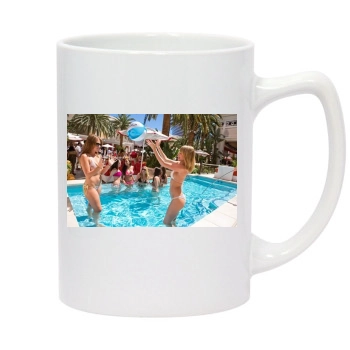 Sara Jean Underwood 14oz White Statesman Mug