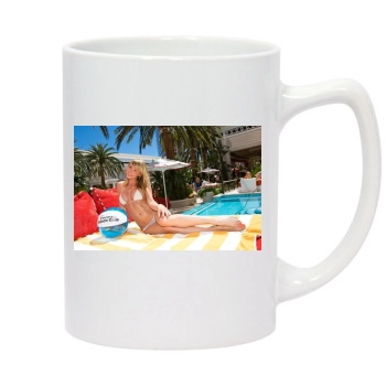 Sara Jean Underwood 14oz White Statesman Mug