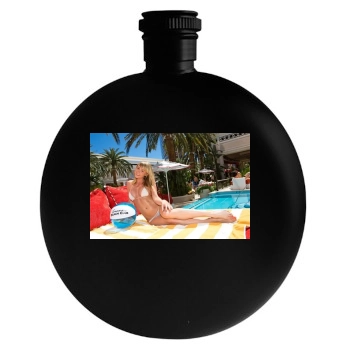 Sara Jean Underwood Round Flask