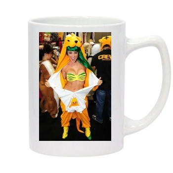 Sara Jean Underwood 14oz White Statesman Mug