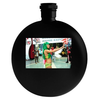 Sara Jean Underwood Round Flask