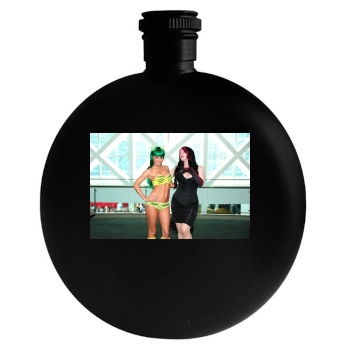 Sara Jean Underwood Round Flask