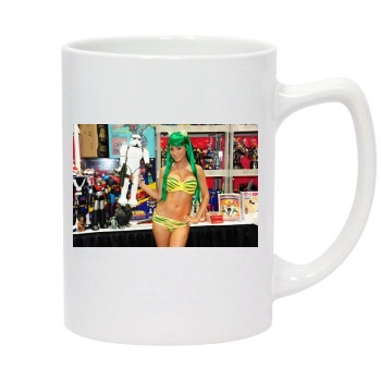 Sara Jean Underwood 14oz White Statesman Mug