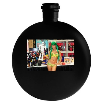 Sara Jean Underwood Round Flask