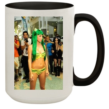 Sara Jean Underwood 15oz Colored Inner & Handle Mug