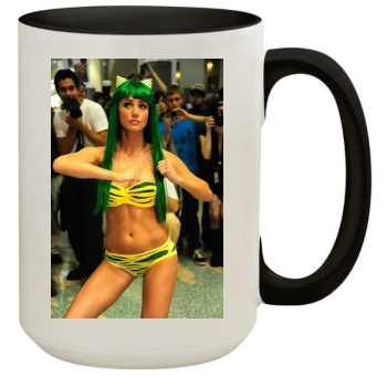 Sara Jean Underwood 15oz Colored Inner & Handle Mug