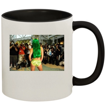 Sara Jean Underwood 11oz Colored Inner & Handle Mug