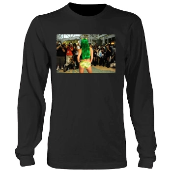 Sara Jean Underwood Men's Heavy Long Sleeve TShirt