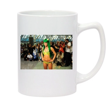 Sara Jean Underwood 14oz White Statesman Mug