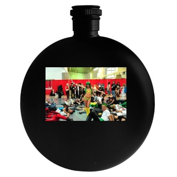 Sara Jean Underwood Round Flask