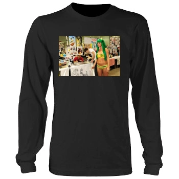 Sara Jean Underwood Men's Heavy Long Sleeve TShirt