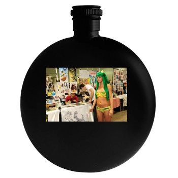 Sara Jean Underwood Round Flask