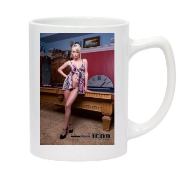 Sara Jean Underwood 14oz White Statesman Mug