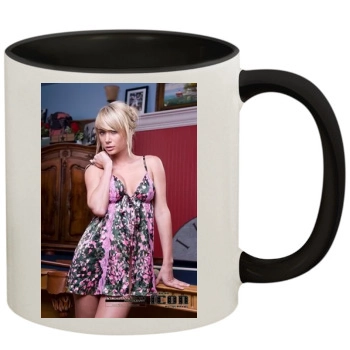 Sara Jean Underwood 11oz Colored Inner & Handle Mug