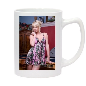 Sara Jean Underwood 14oz White Statesman Mug