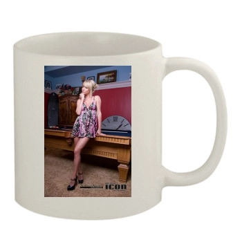 Sara Jean Underwood 11oz White Mug