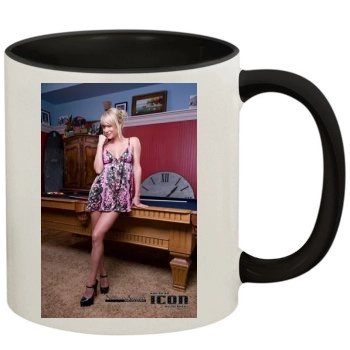 Sara Jean Underwood 11oz Colored Inner & Handle Mug