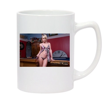 Sara Jean Underwood 14oz White Statesman Mug