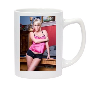 Sara Jean Underwood 14oz White Statesman Mug