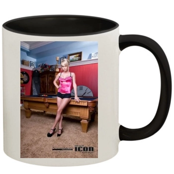 Sara Jean Underwood 11oz Colored Inner & Handle Mug