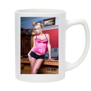 Sara Jean Underwood 14oz White Statesman Mug