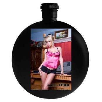 Sara Jean Underwood Round Flask