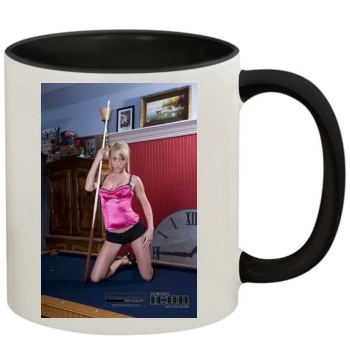 Sara Jean Underwood 11oz Colored Inner & Handle Mug