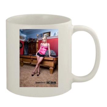 Sara Jean Underwood 11oz White Mug