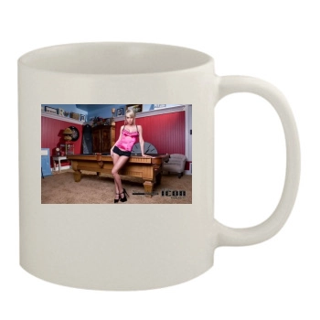 Sara Jean Underwood 11oz White Mug