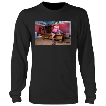 Sara Jean Underwood Men's Heavy Long Sleeve TShirt