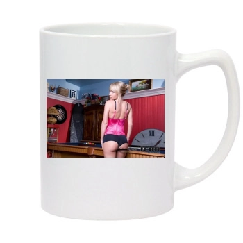 Sara Jean Underwood 14oz White Statesman Mug