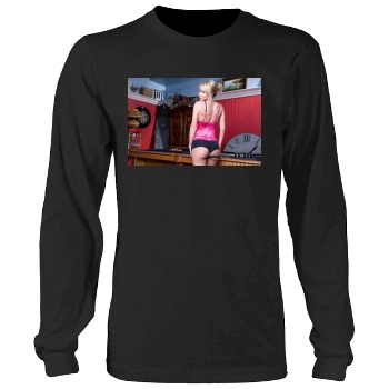 Sara Jean Underwood Men's Heavy Long Sleeve TShirt