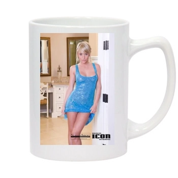 Sara Jean Underwood 14oz White Statesman Mug