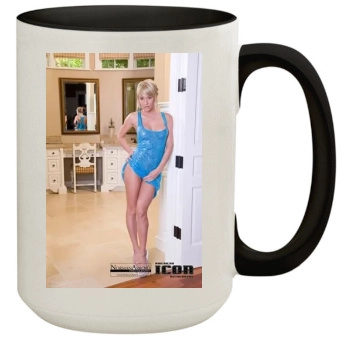 Sara Jean Underwood 15oz Colored Inner & Handle Mug