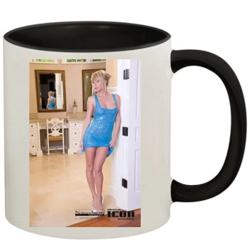 Sara Jean Underwood 11oz Colored Inner & Handle Mug