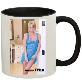 Sara Jean Underwood 11oz Colored Inner & Handle Mug