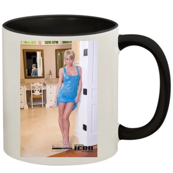 Sara Jean Underwood 11oz Colored Inner & Handle Mug