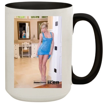 Sara Jean Underwood 15oz Colored Inner & Handle Mug