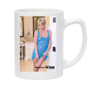 Sara Jean Underwood 14oz White Statesman Mug