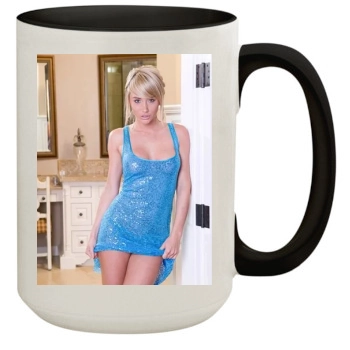 Sara Jean Underwood 15oz Colored Inner & Handle Mug