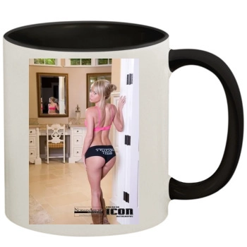 Sara Jean Underwood 11oz Colored Inner & Handle Mug