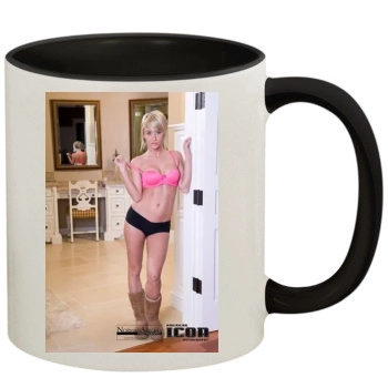 Sara Jean Underwood 11oz Colored Inner & Handle Mug